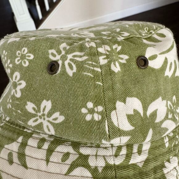 Green youth bucket hat - Picture 4 of 4